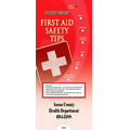 First Aid Safety Tips - Pocket Slider Chart/ Brochure